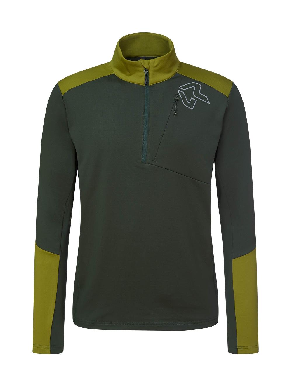 Rock Experience Ramp 1/4 zip felpa uomo SAMPLE Grandi sconti