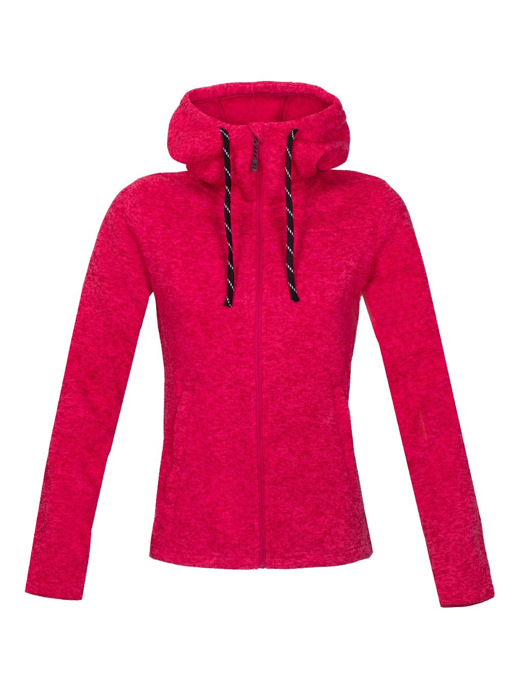 Rock Experience Berna M.Hoodie felpa pile donna SAMPLE Prezzo basso