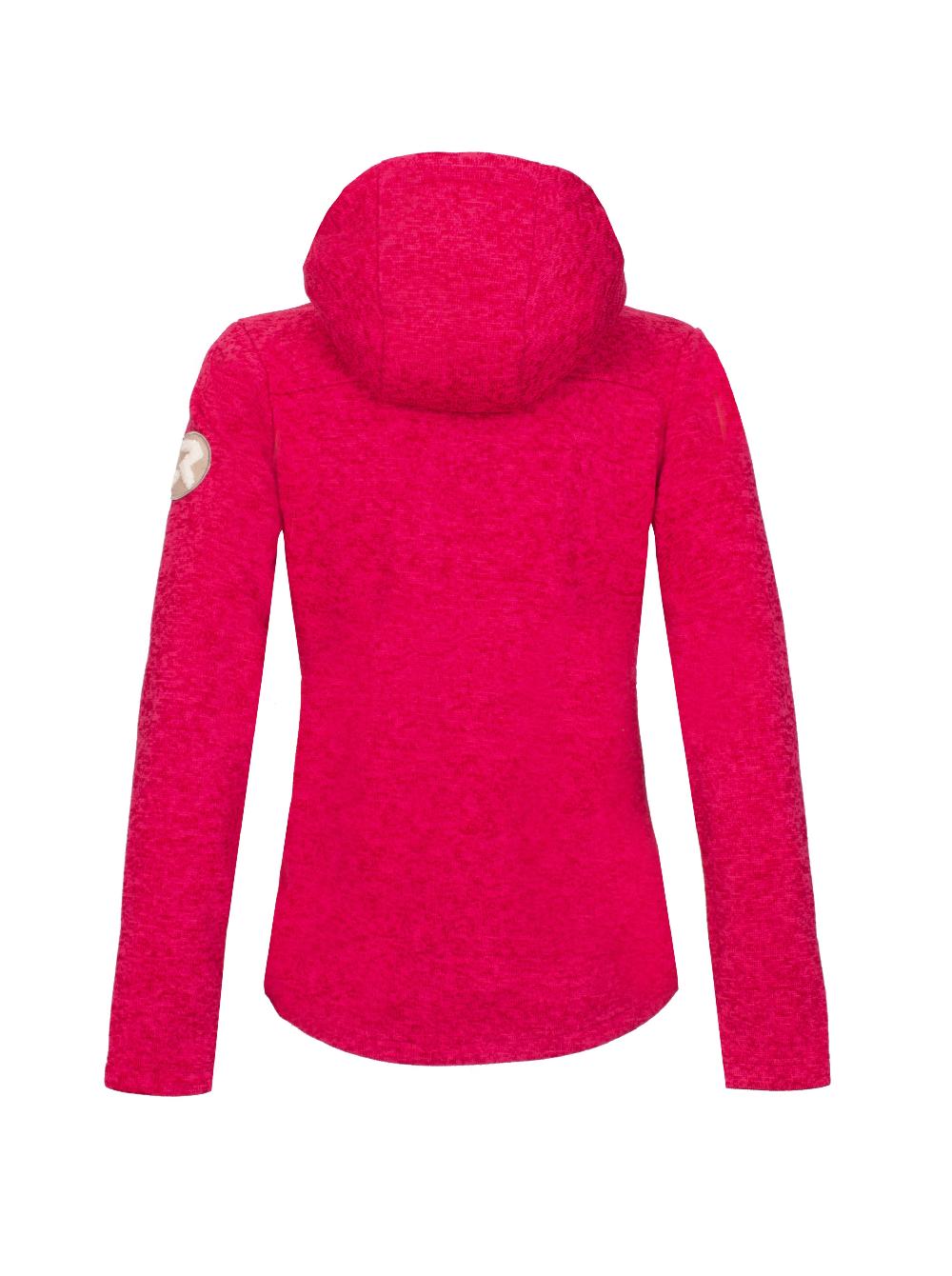 Rock Experience Berna M.Hoodie felpa pile donna SAMPLE Prezzo basso