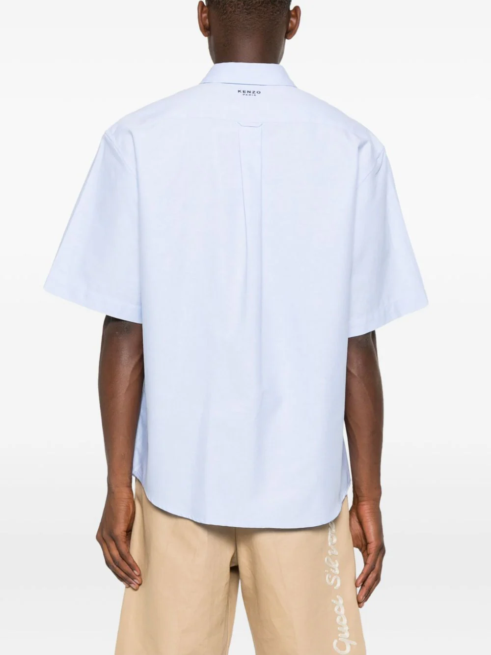 KENZO 'boke flower' embroidered casual shirt Soddisfazione Garantita