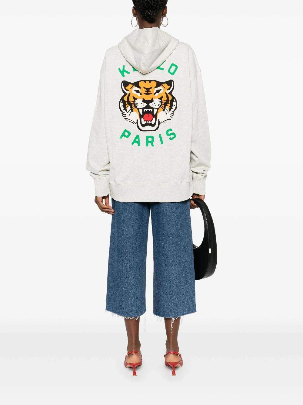 KENZO 'kenzo lucky tiger' oversized hoodie Nuova