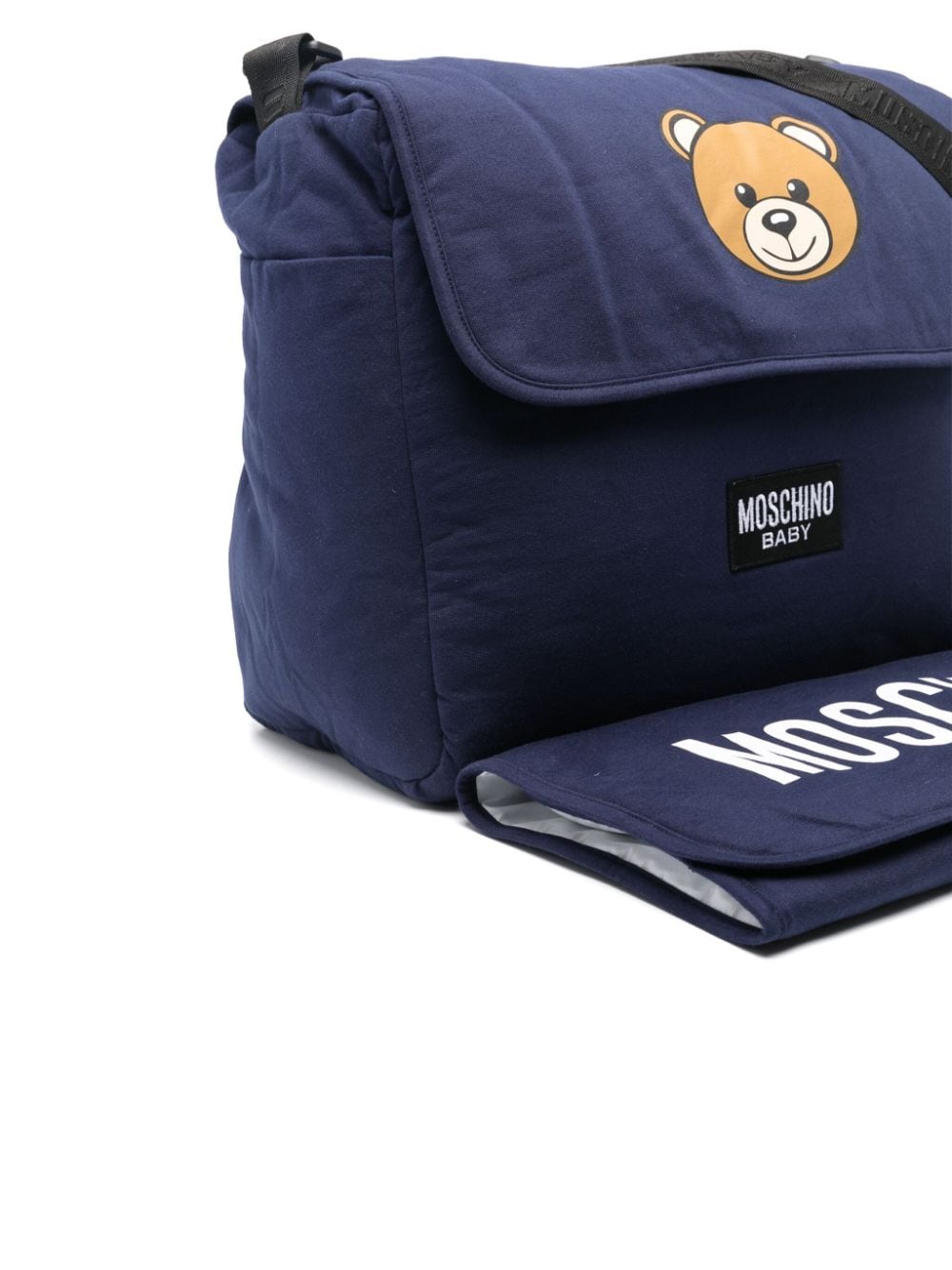 Moschino Kids Changing bag with teddy bear print Fino Al -60%