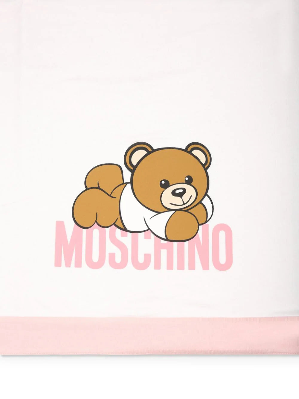 Moschino Kids Blanket with teddy bear Affare Del Giorno