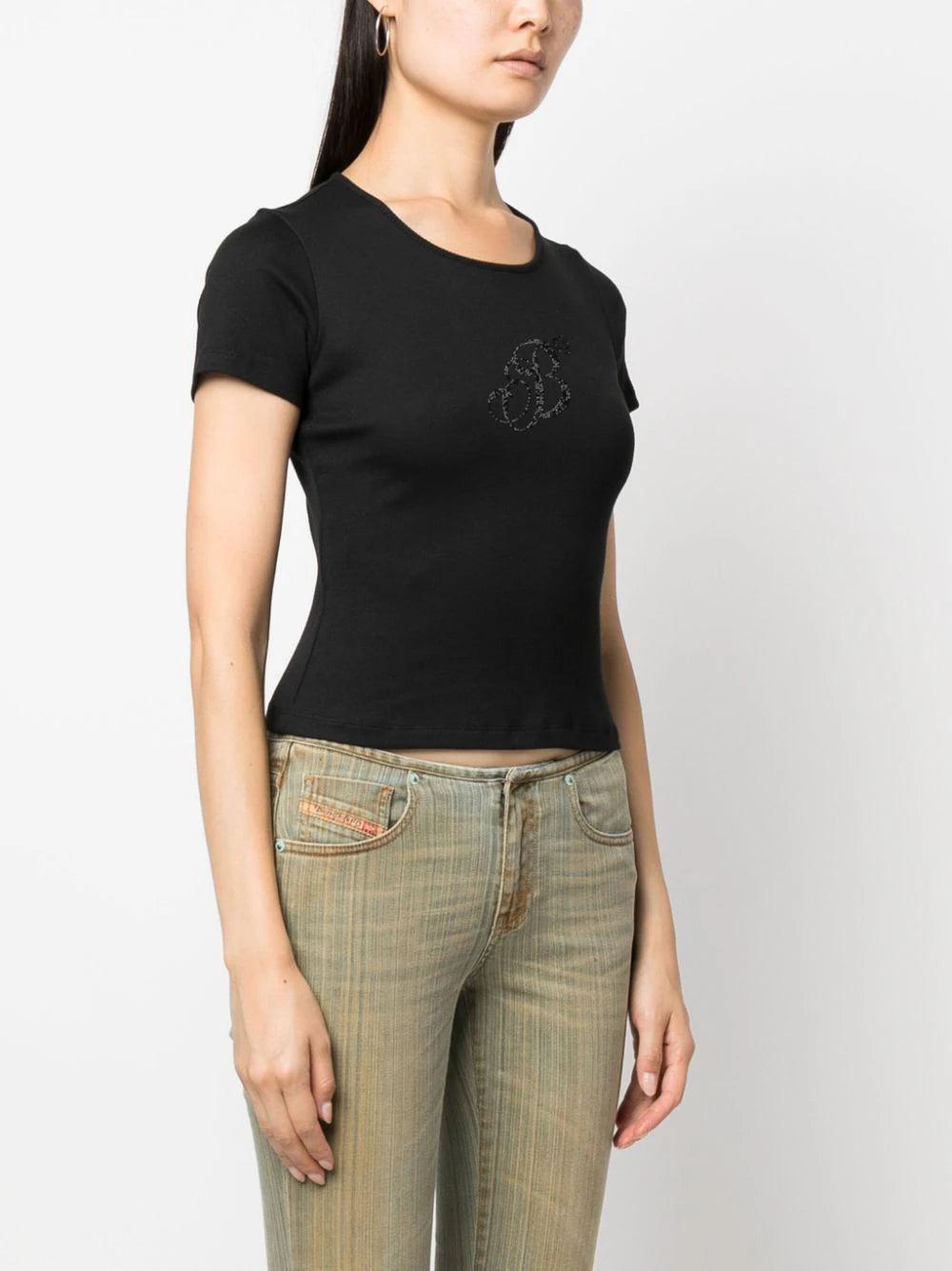 Blumarine "b" t-shirt Sconto