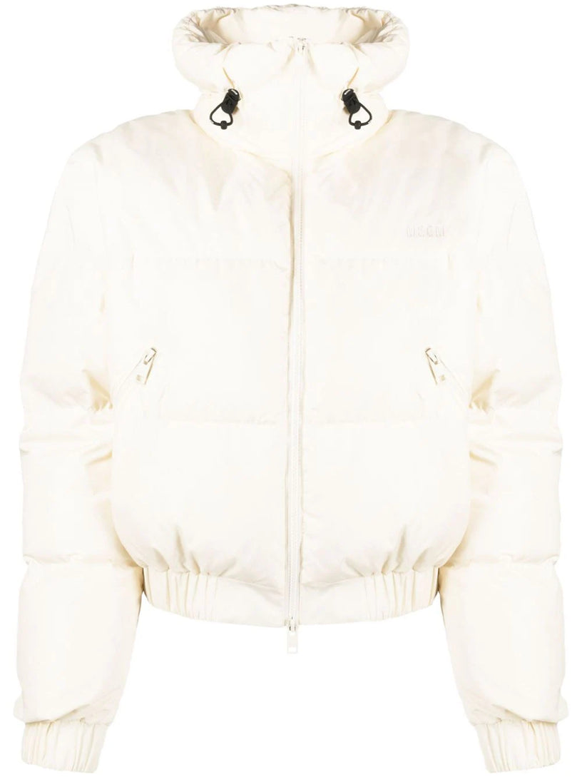 MSGM "ripstop nylon" cropped down jacket Hotsell