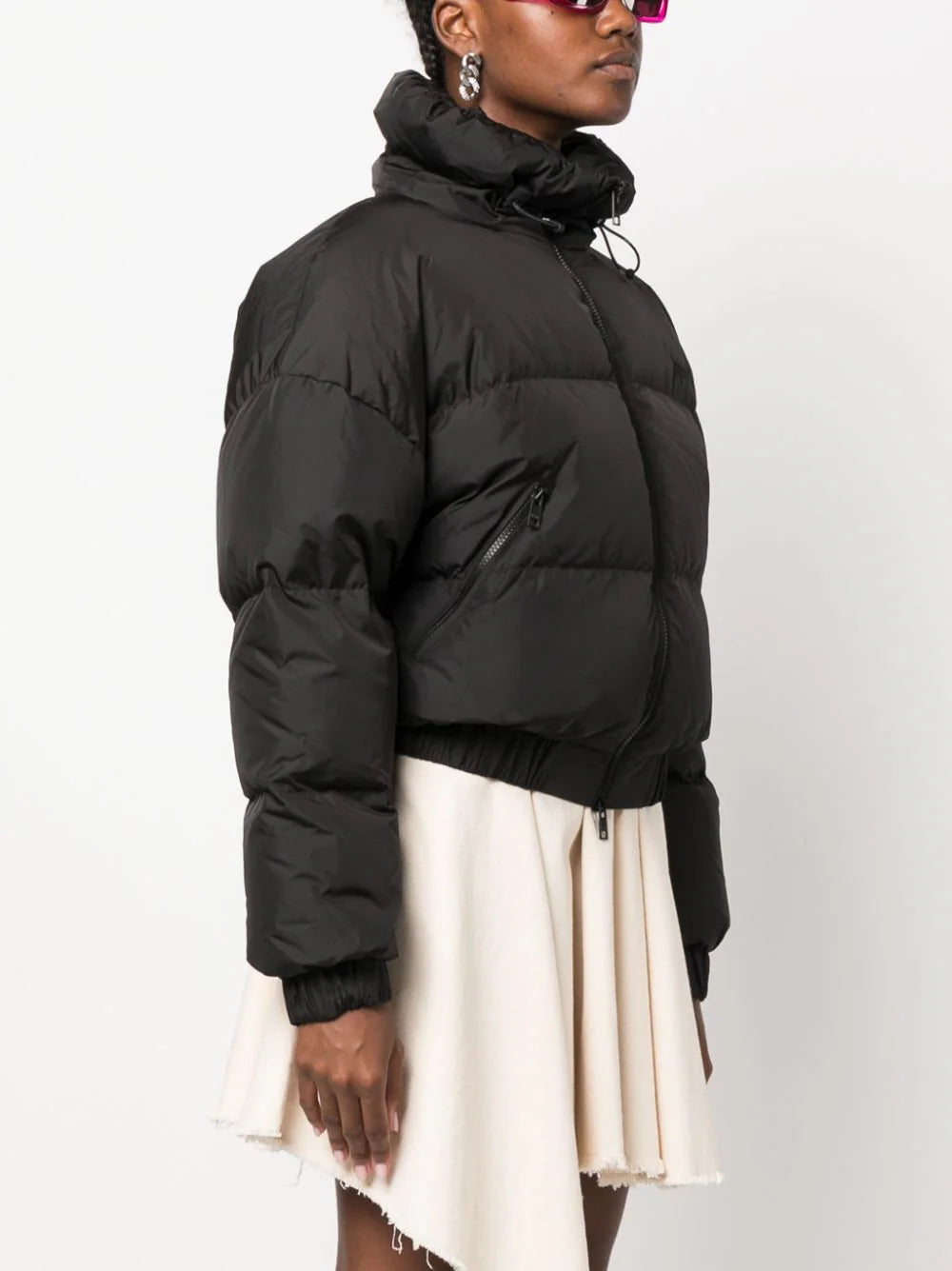 MSGM "ripstop nylon" cropped down jacket Vendita Calda