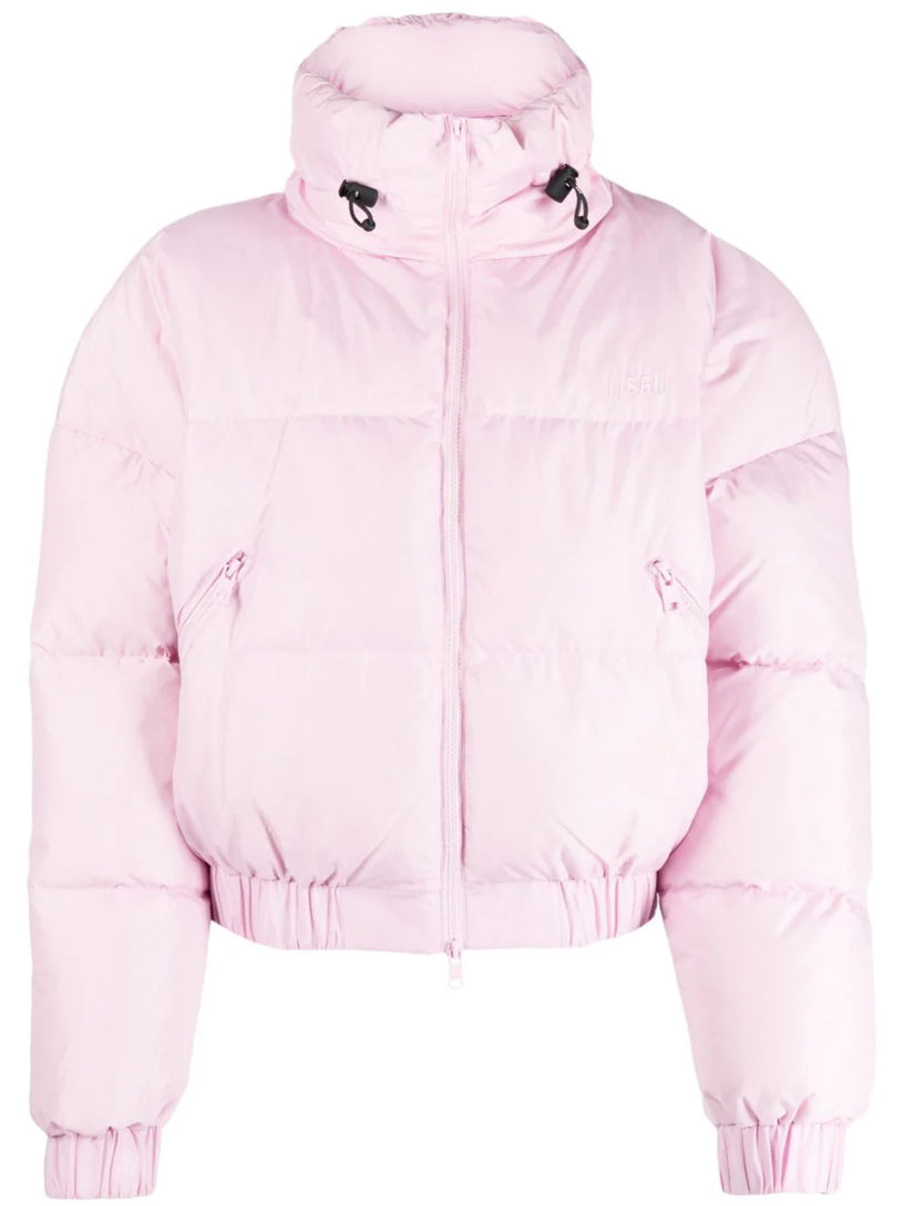 MSGM "ripstop nylon" cropped down jacket Vendita Economica