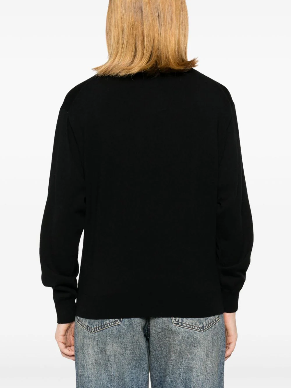 KENZO 'boke flower' embroidered wool sweater In Linea