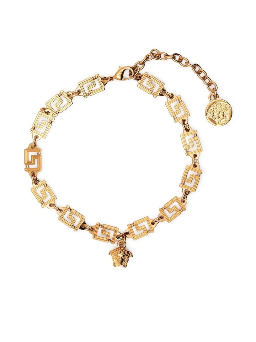 VERSACE 'greca' charm-detail bracelet Prezzo Ridotto