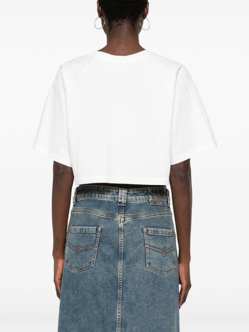 KENZO 'kenzo by verdy' boxy cropped t-shirt Sottocosto