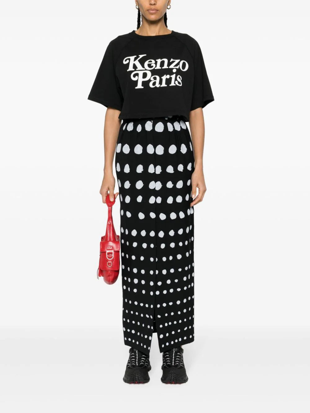 KENZO 'kenzo by verdy' boxy cropped t-shirt Convenienza