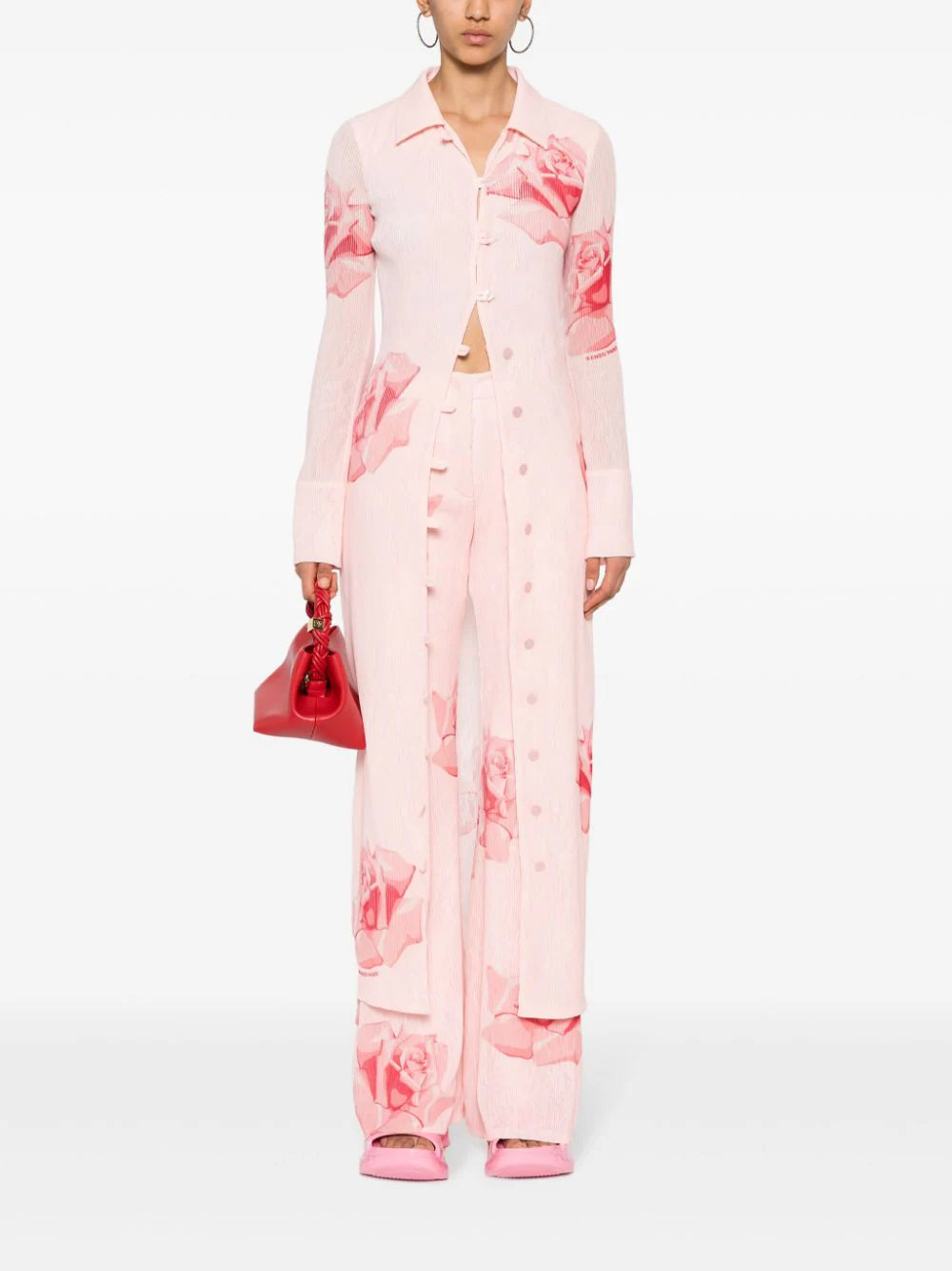 KENZO 'kenzo rose' cardigan-dress In Vendita
