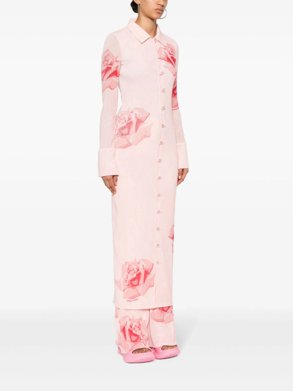 KENZO 'kenzo rose' cardigan-dress In Vendita