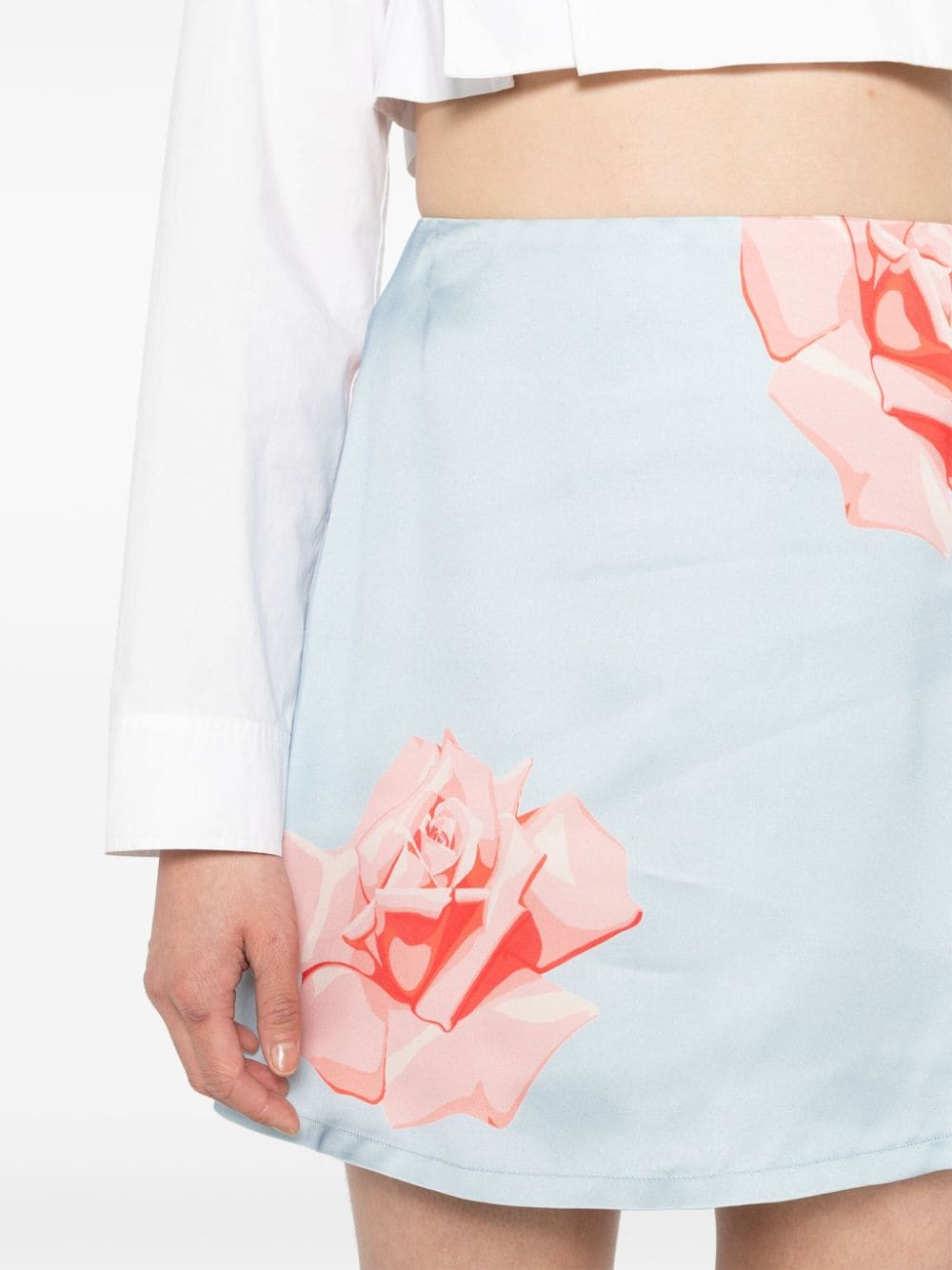 KENZO 'kenzo rose' mini skirt Hotsell