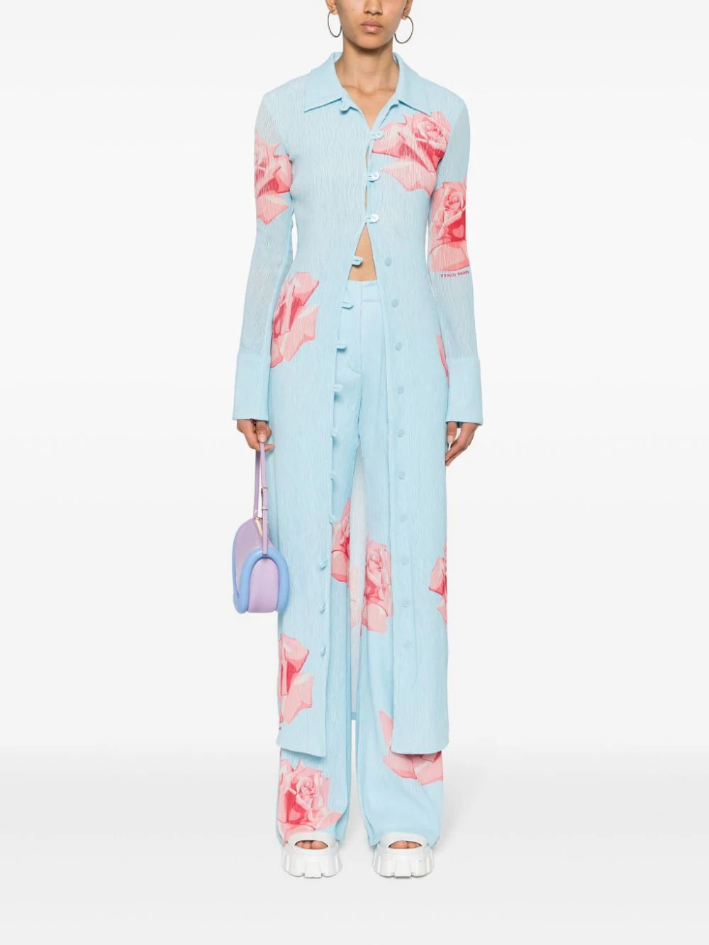KENZO 'kenzo rose' trousers Vendita Economica