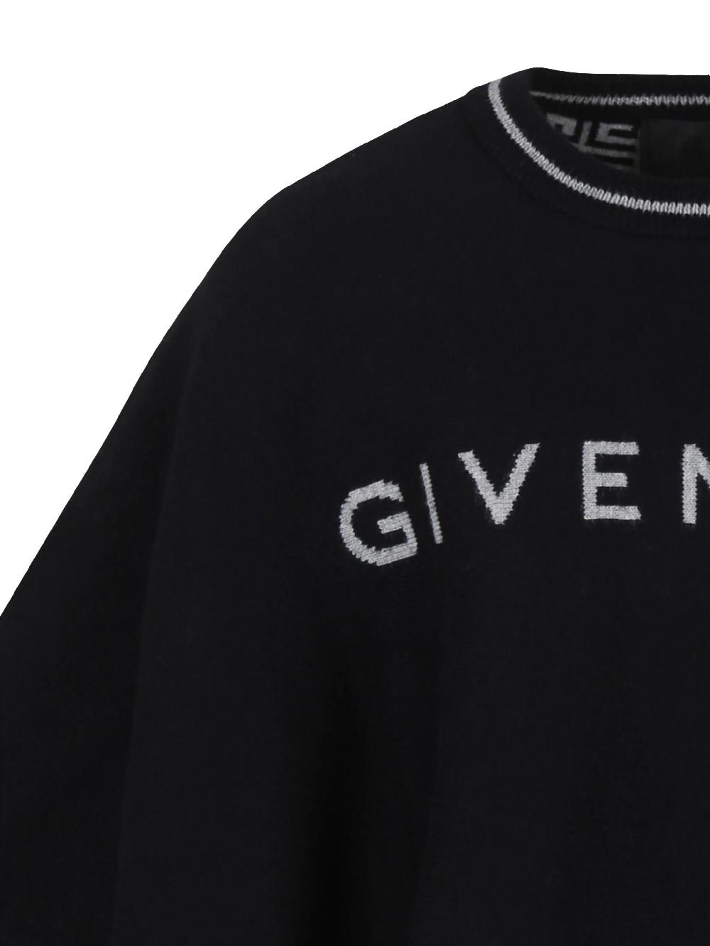 Givenchy Kids Reversible cape with logo In Saldo