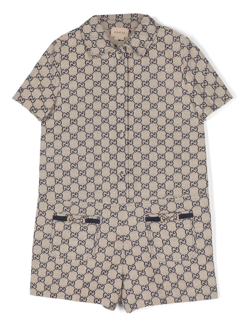 Gucci Kids Gg playsuit