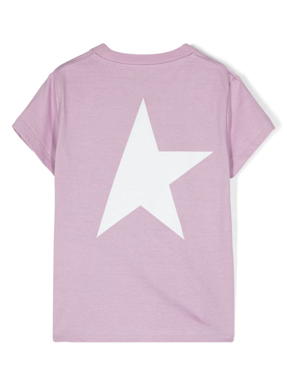 Golden Goose Kids T-shirt with logo and maxi star in glitter Convenienza