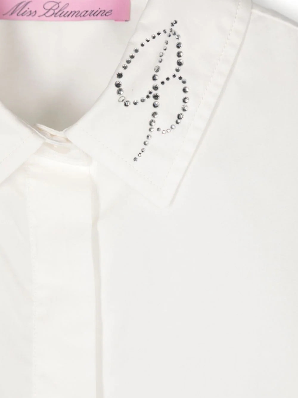Miss Blumarine Shirt with rhinestones Novità