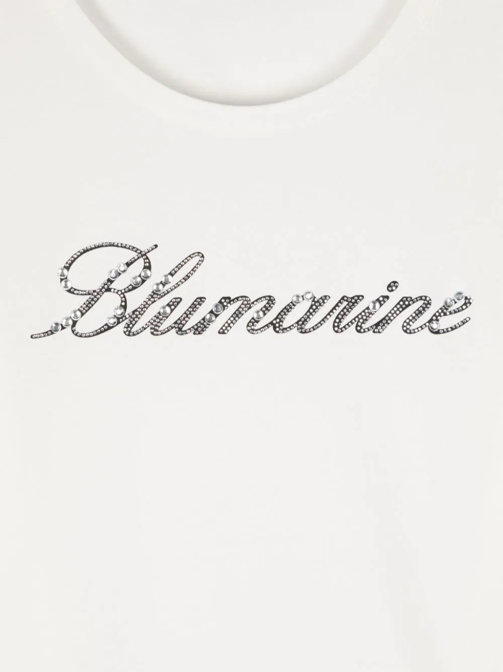Miss Blumarine T-shirt with logo Offerta
