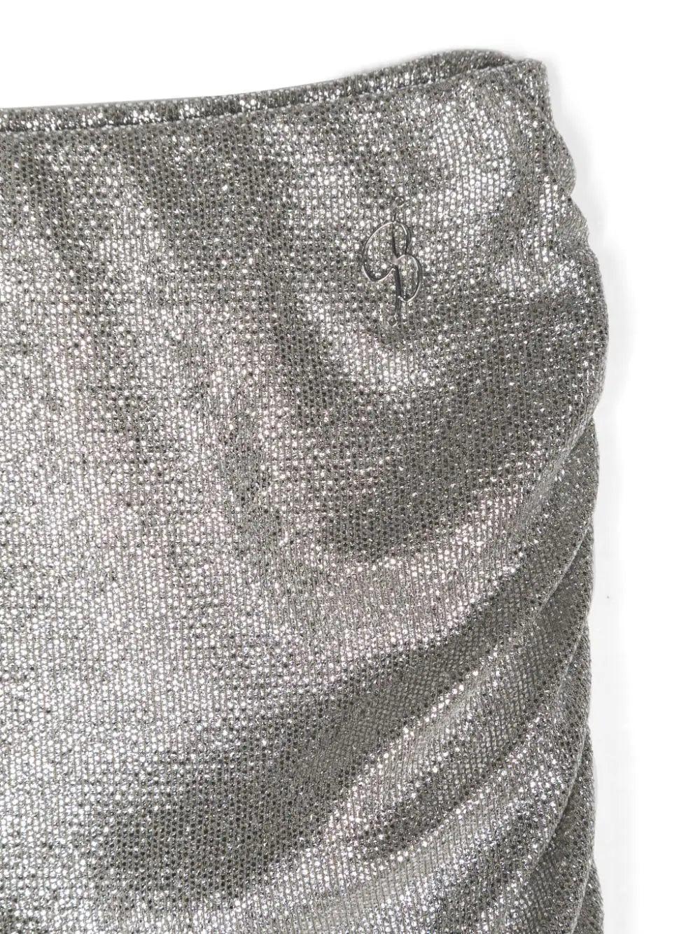 Miss Blumarine Mini jersey skirt In Vendita