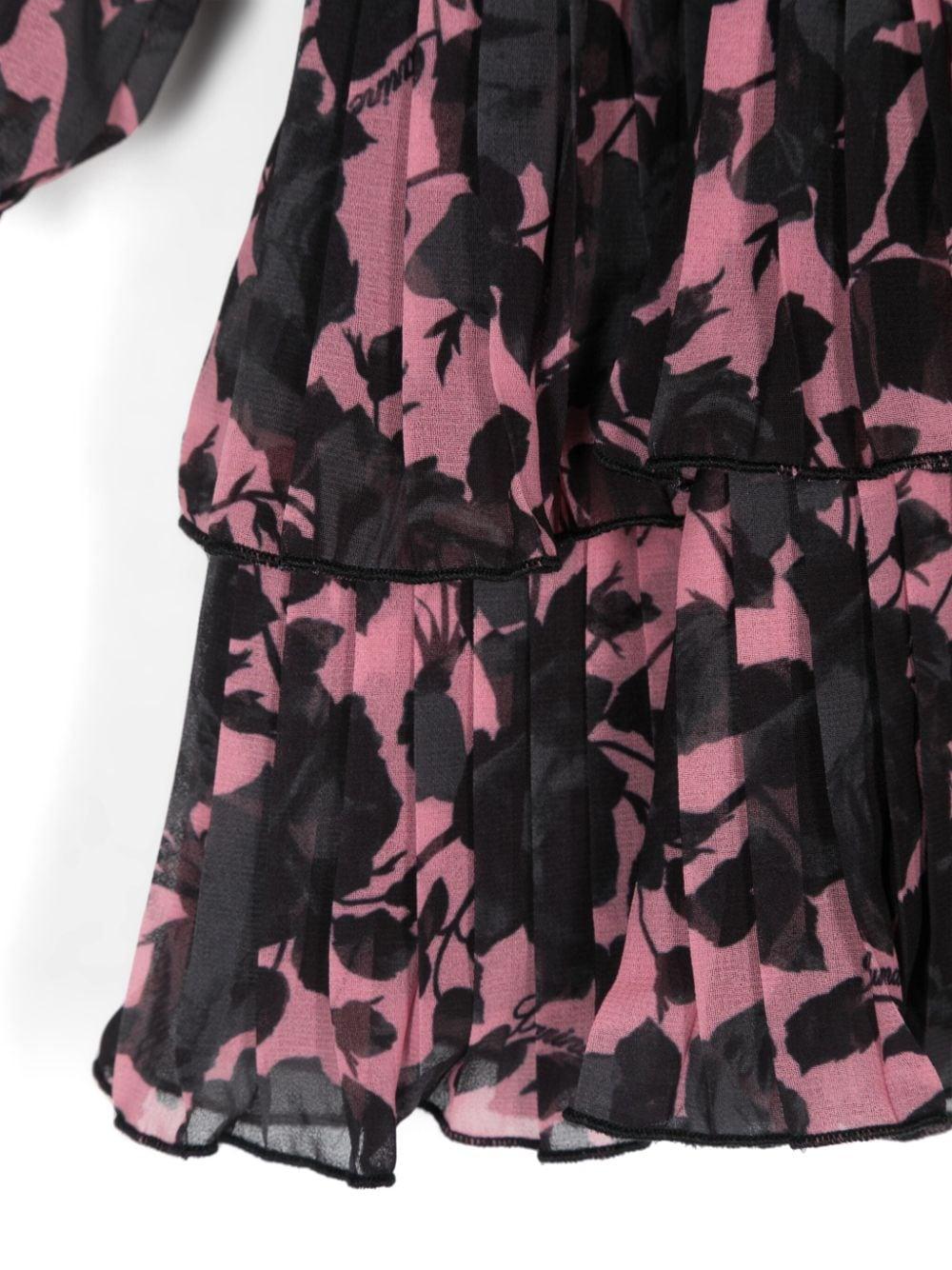 Miss Blumarine Floral dress Vendita Calda