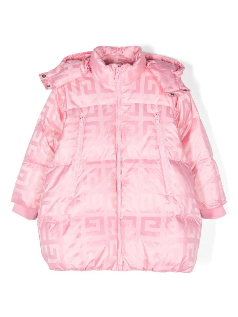Givenchy Kids Down jacket with all-over 4g motif Vendita Economica