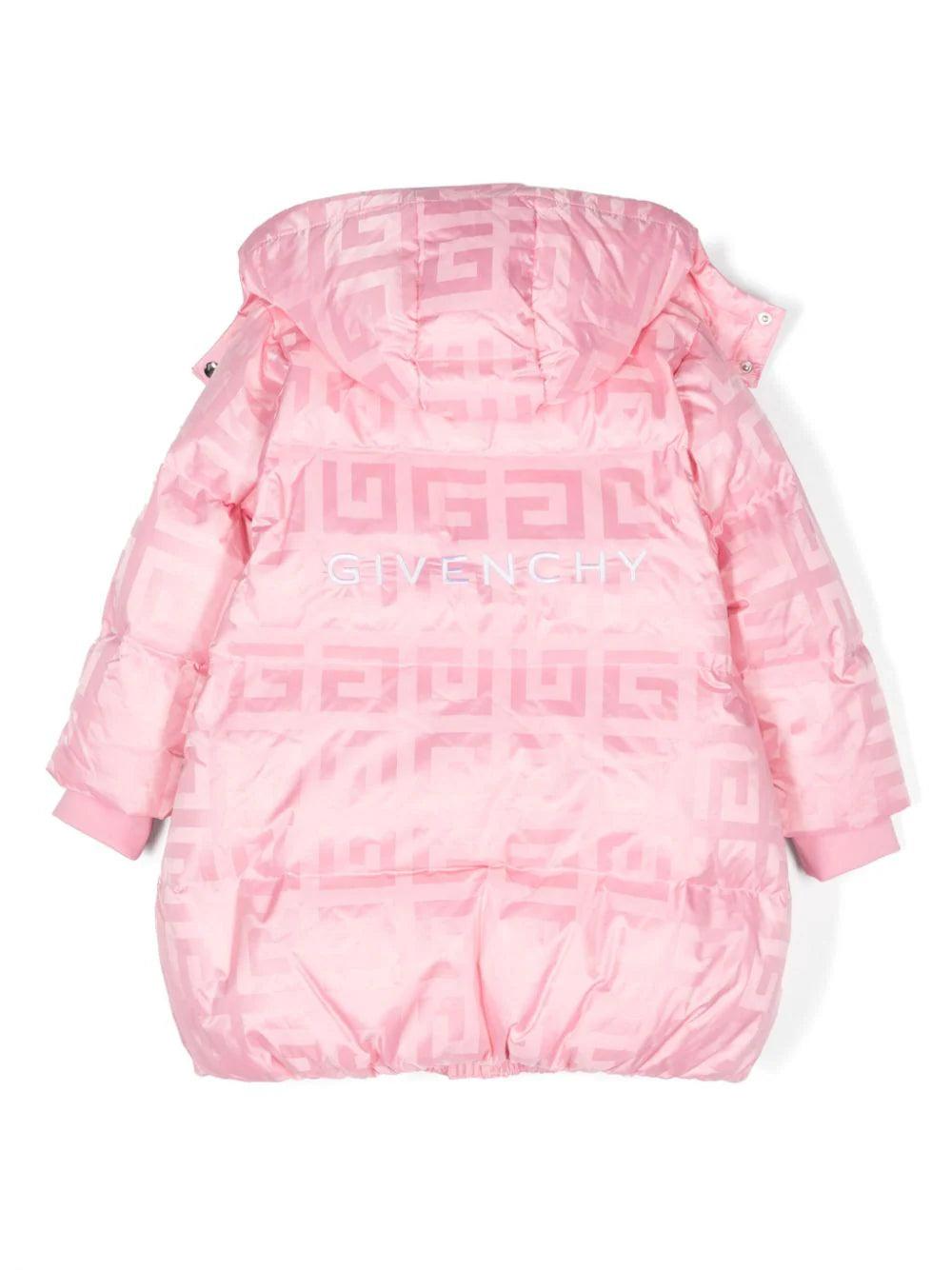 Givenchy Kids Down jacket with all-over 4g motif Vendita Economica