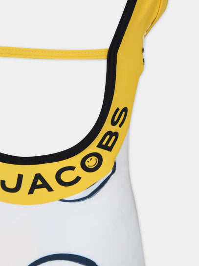 Marc Jacobs Kids One-piece swimsuit with smile Negozio