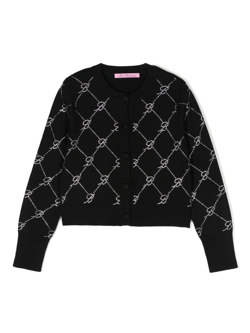 Miss Blumarine Knitted cardigan Promozione