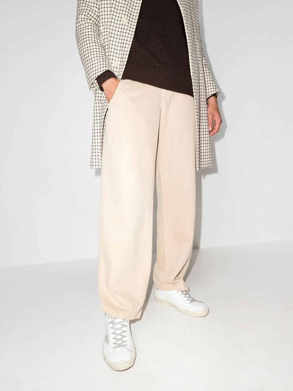 Golden Goose Super-star man with suede star and brown heel tab Promozione Limitata