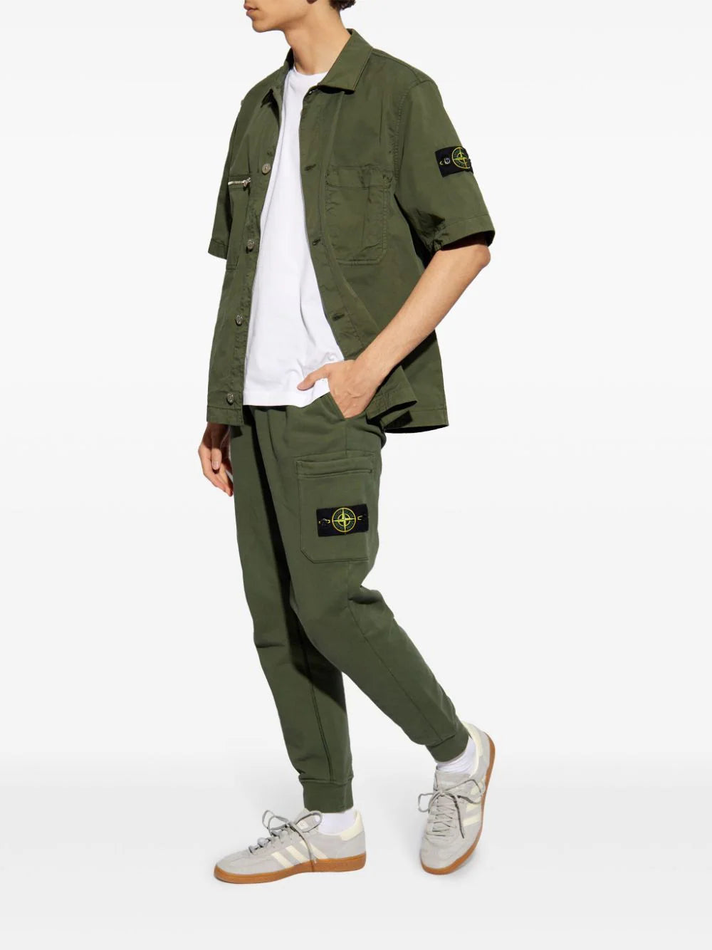 STONE ISLAND 24113 cotton t-shirt Fino Al -60%