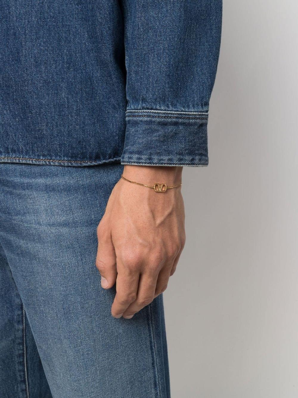Valentino Garavani Vlogo signature bracelet Vendite Flash