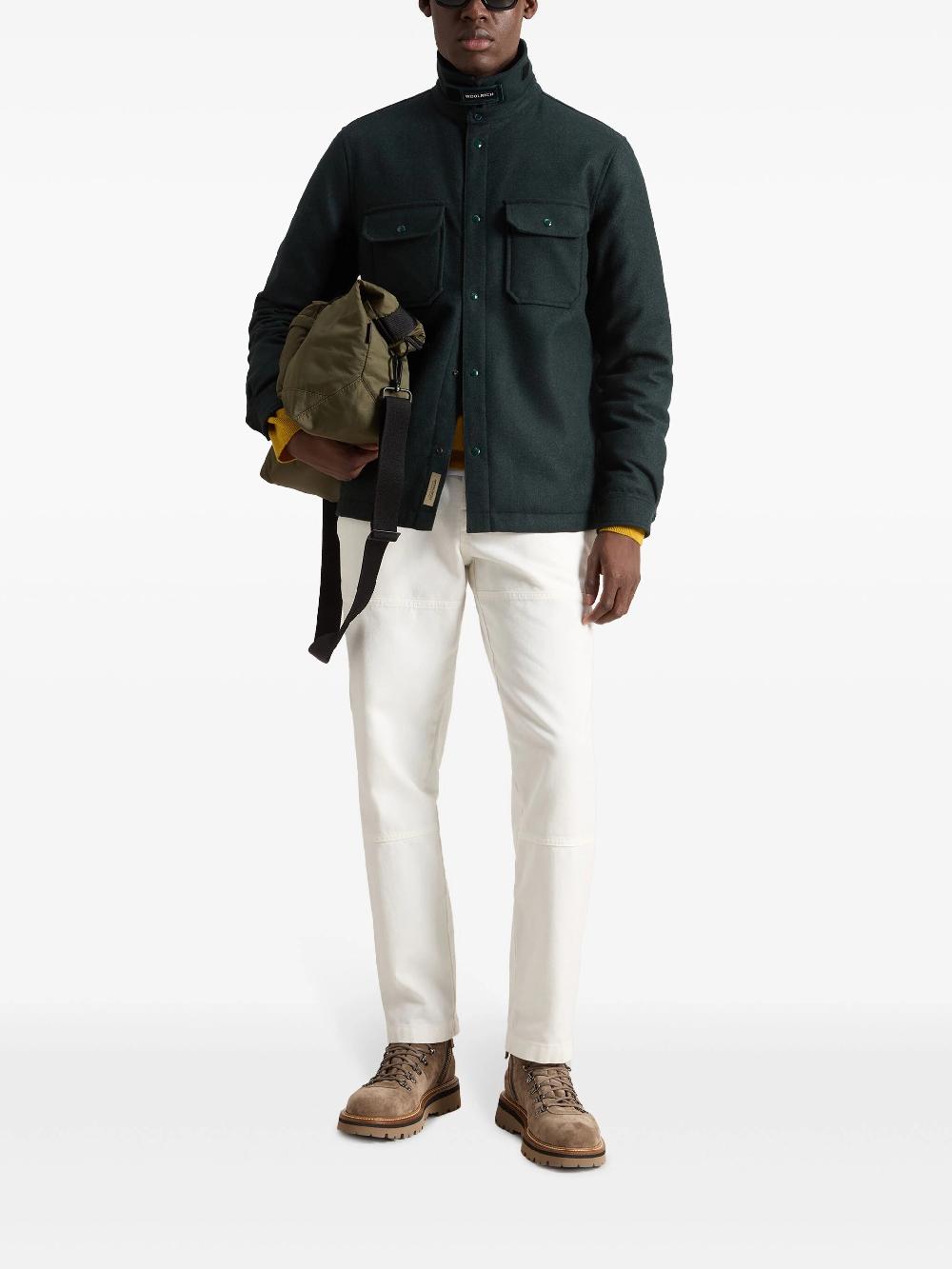 WOOLRICH Alaskan padded overshirt Moda