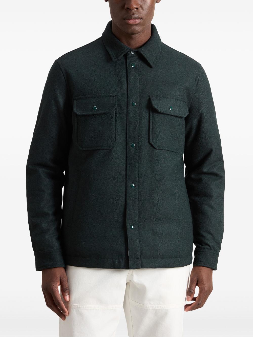 WOOLRICH Alaskan padded overshirt Moda