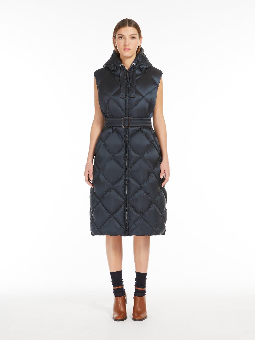 Max Mara Tregil vest in water-repellent canvas Consegna Veloce