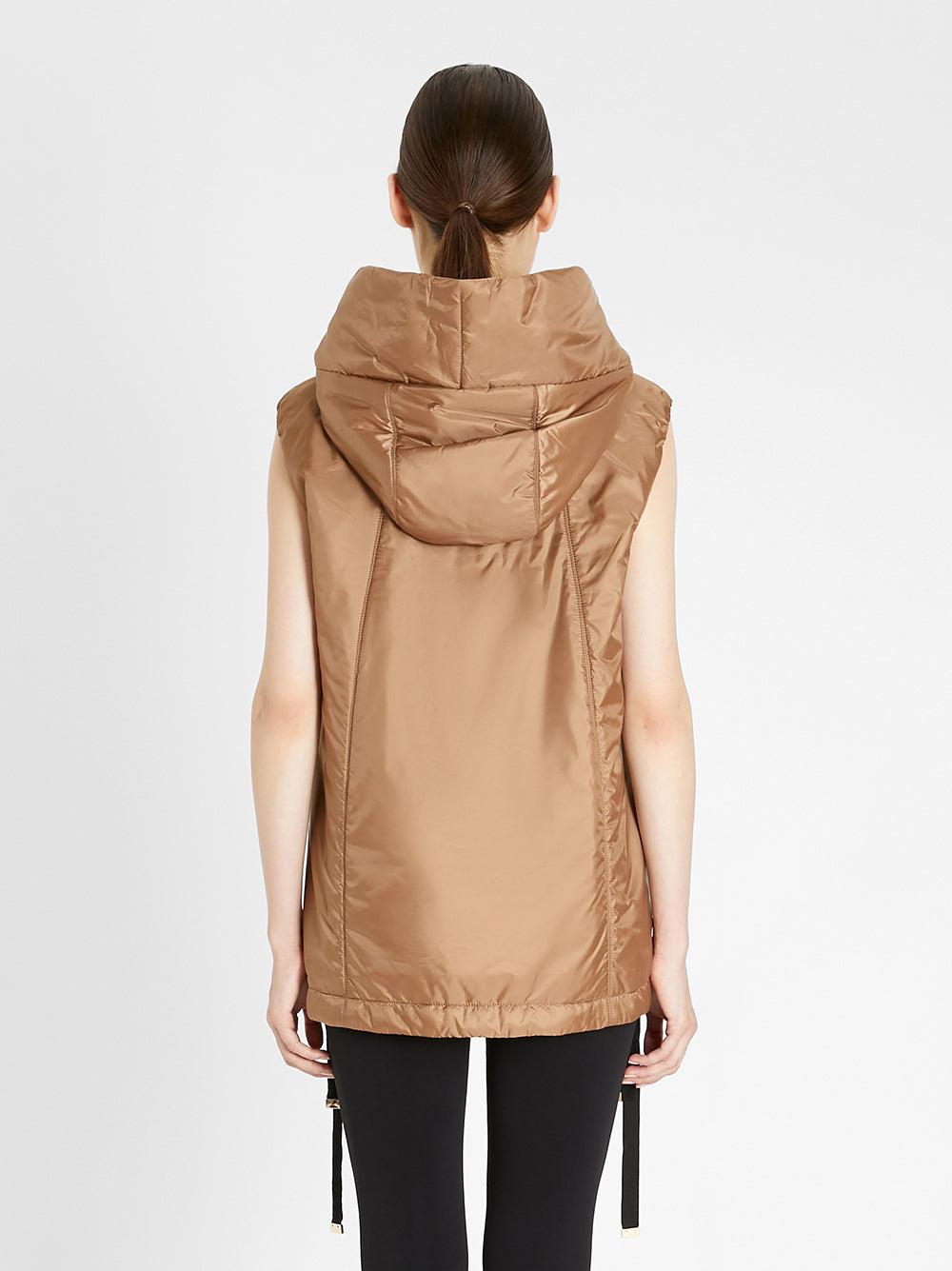 Max Mara Waterproof technical canvas vest Convenienza