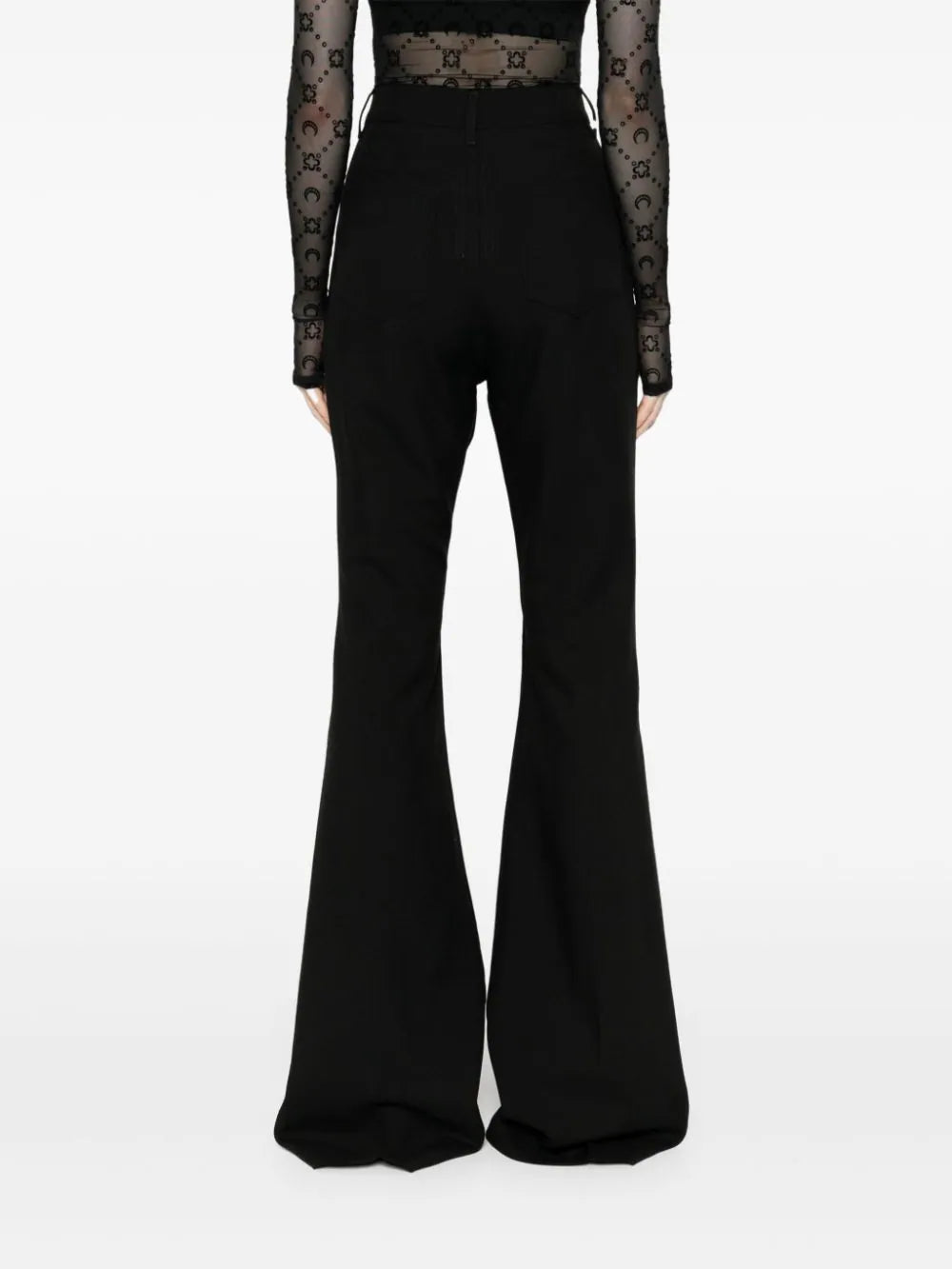 RICK OWENS Bolan bootcut in grain de poudre Promozione