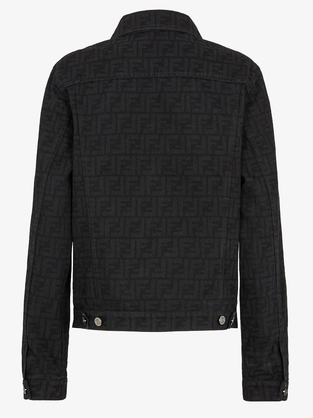 FENDI Ff denim jacket Consegna Veloce