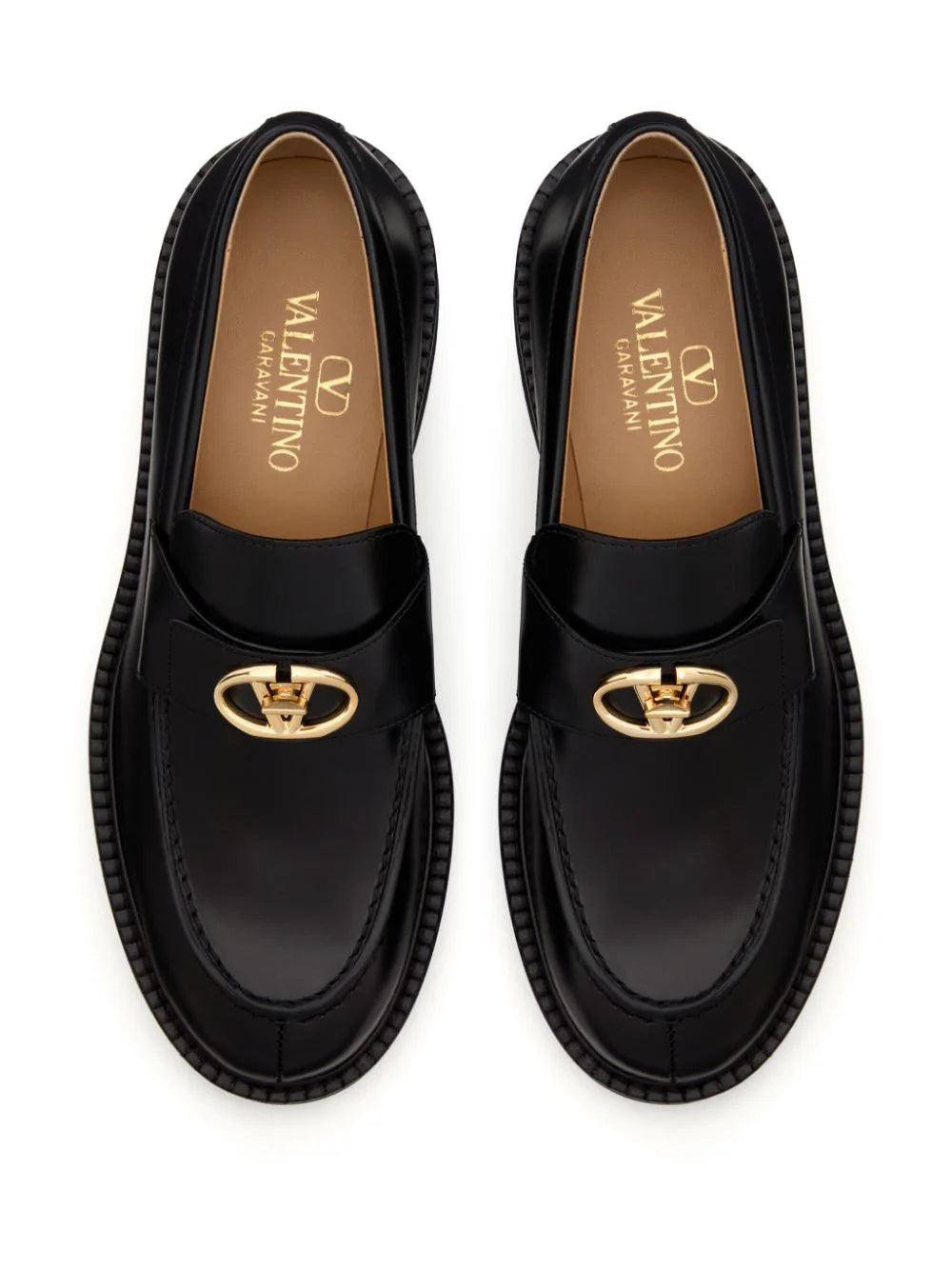 Valentino Garavani Vlogo locker loafer Negozio online di fabbrica