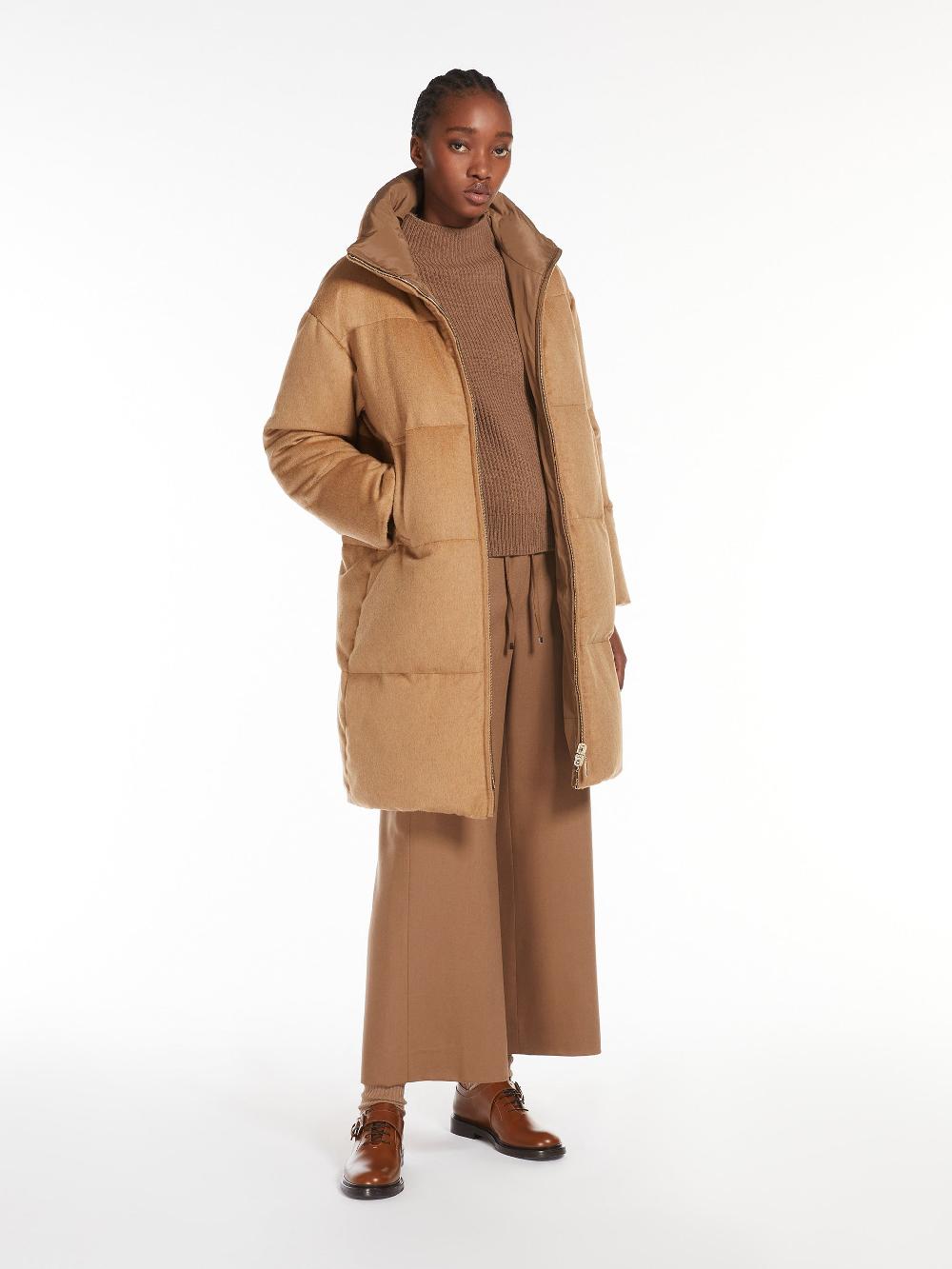 Max Mara Long reversible dante down jacket Hotsell