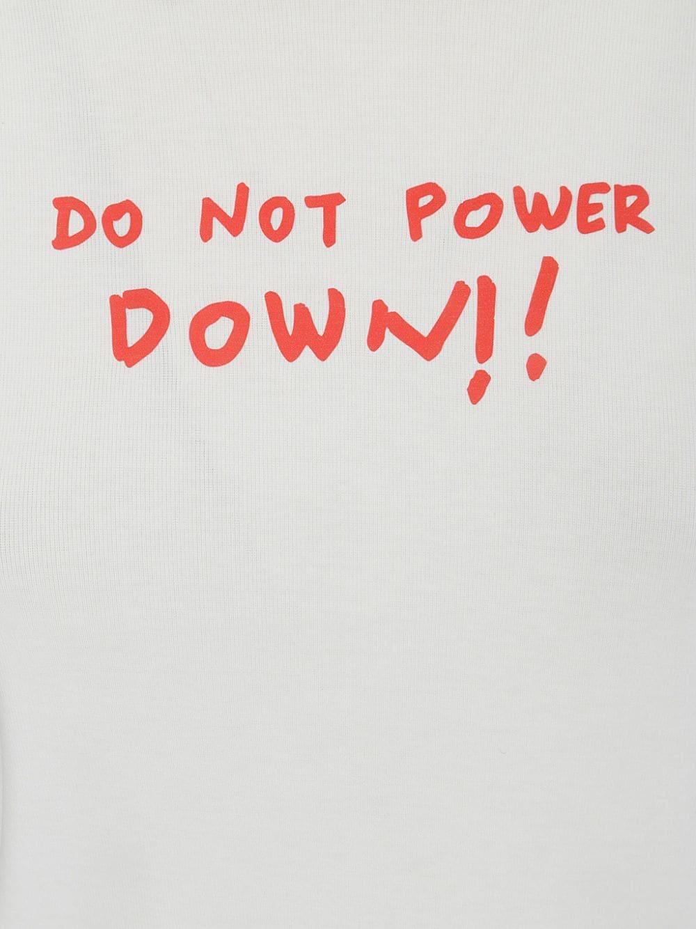 Coperni Power down slim fit t-shirt Vendite Flash