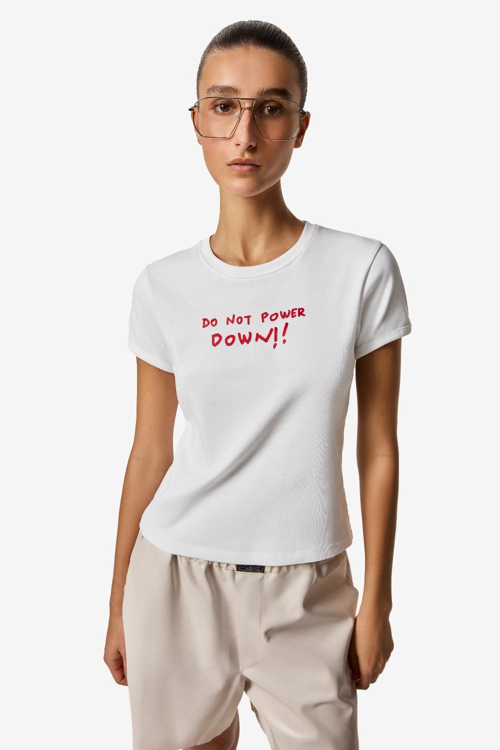 Coperni Power down slim fit t-shirt Vendite Flash