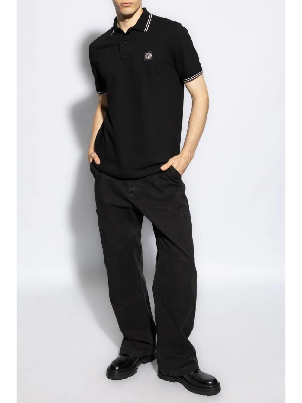 STONE ISLAND 2sc18 short-sleeved polo shirt Liquidazione