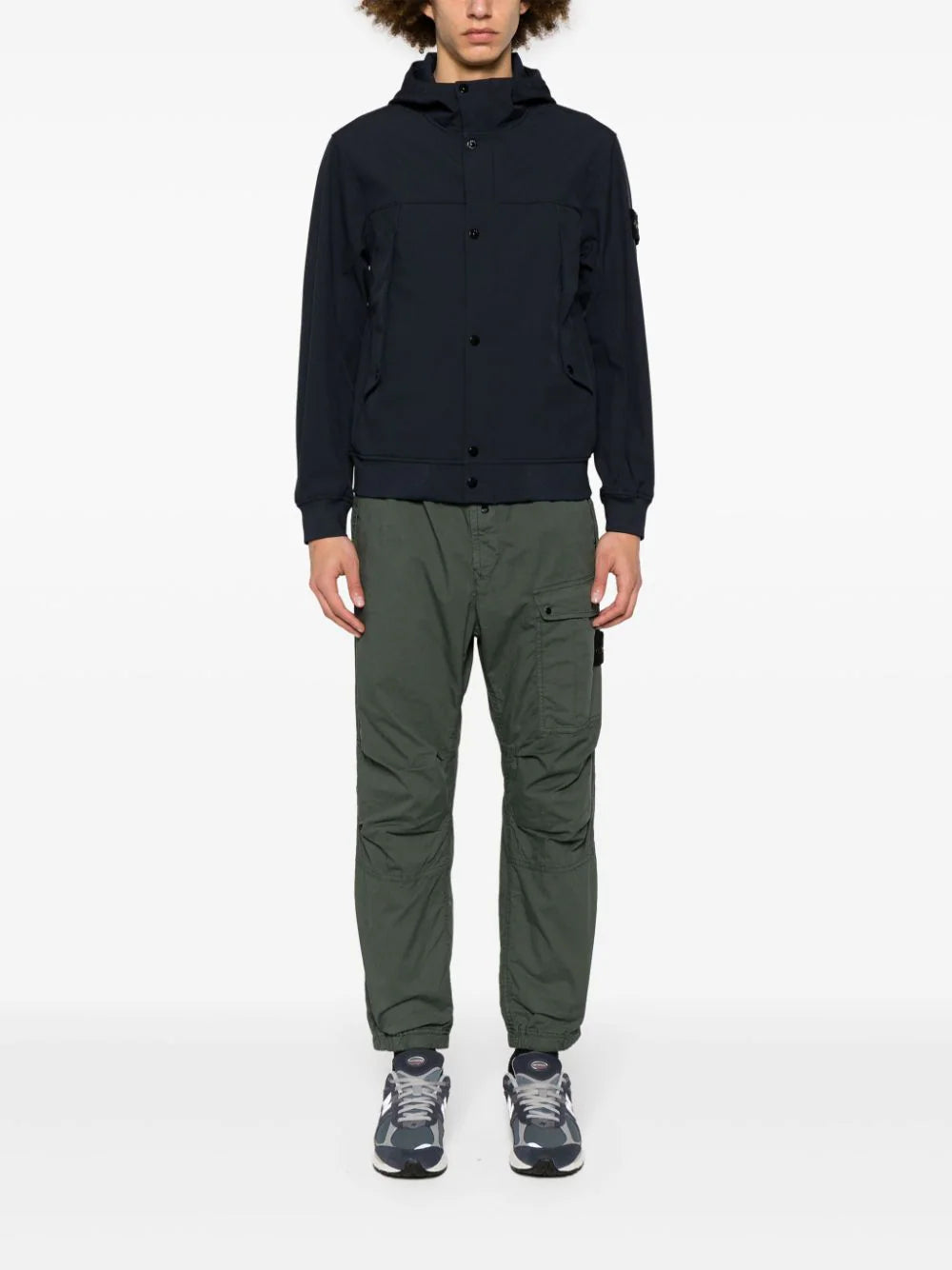 STONE ISLAND 40227 light soft shell-r_e.dye® technology in recycled polyester Latest stili