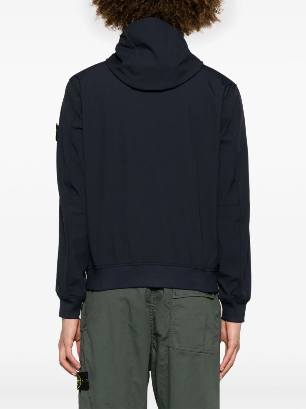 STONE ISLAND 40227 light soft shell-r_e.dye® technology in recycled polyester Latest stili