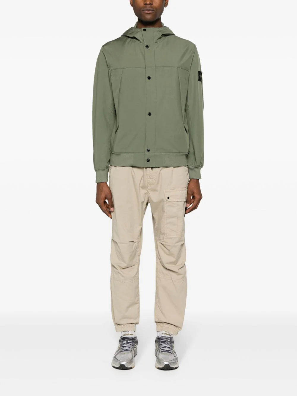 STONE ISLAND 40227 light soft shell-r_e.dye® technology in recycled polyester Ultimo giorno