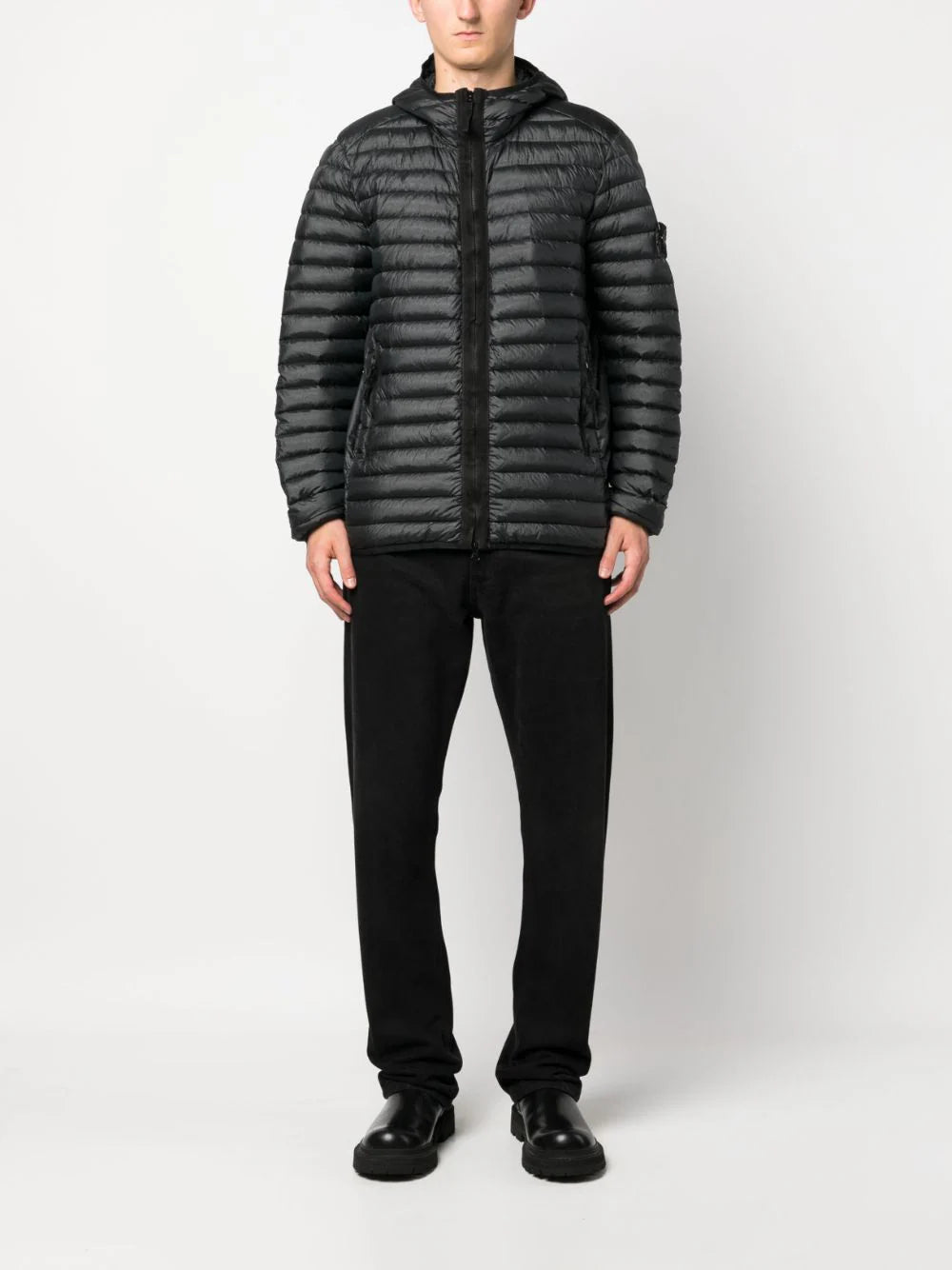 STONE ISLAND 40324 24 loom woven chambers recycled nylon down-tc_packable Promozione temporanea