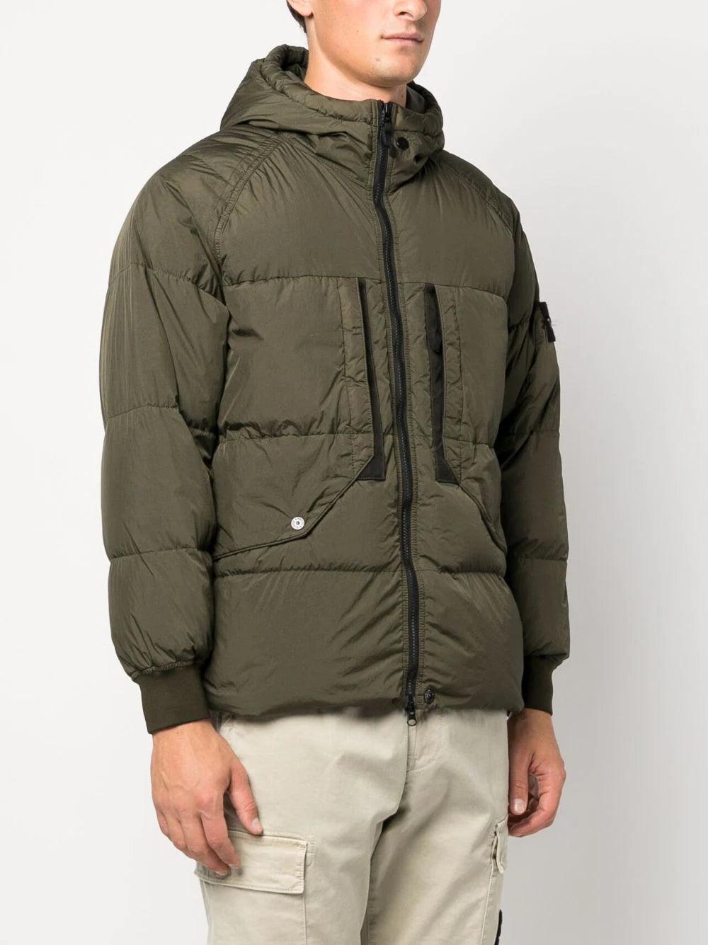 STONE ISLAND 40723 garment dyed crinkle reps recycled nylon down Only for today