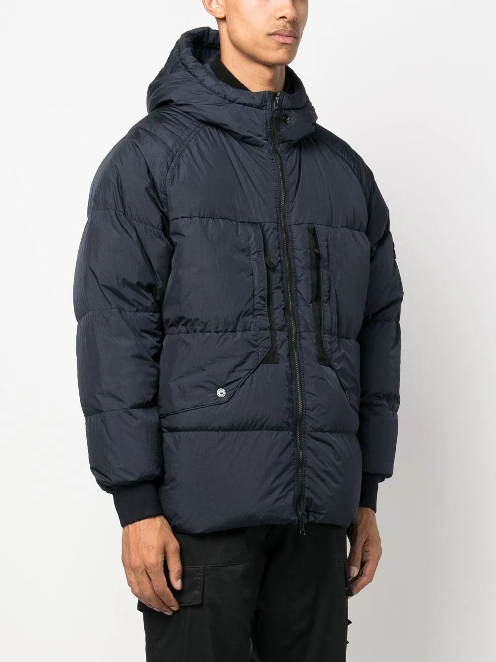 STONE ISLAND 40723 garment dyed crinkle reps recycled nylon down Offerta speciale della fabbrica